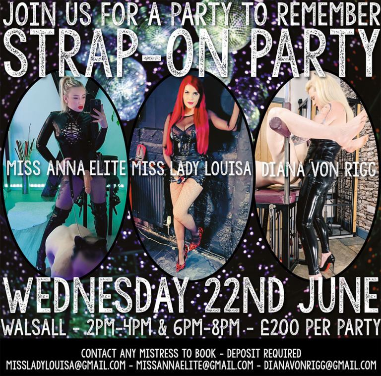 A Strap-On Party to Remember – 22nd June
