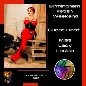 Birmingham Fetish Weekend – Guest Host