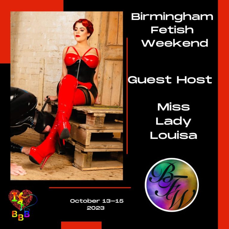 Birmingham Fetish Weekend Miss Lady Louisa