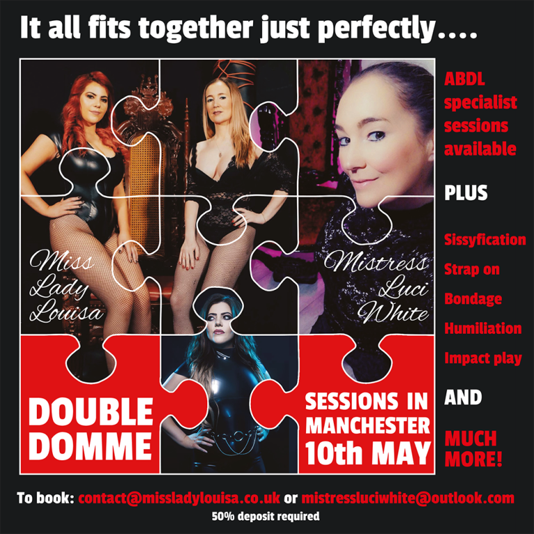 Double Sessions with Mistress Luci White in Manchester