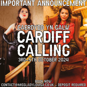 Caerdydd yn Galw – Cardiff Calling – 3rd-5th October