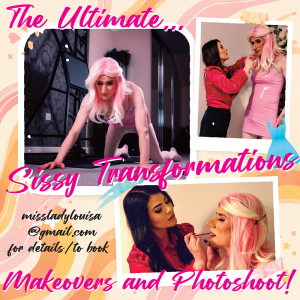 Book your sissy makeover with me now and discover the woman you really are!